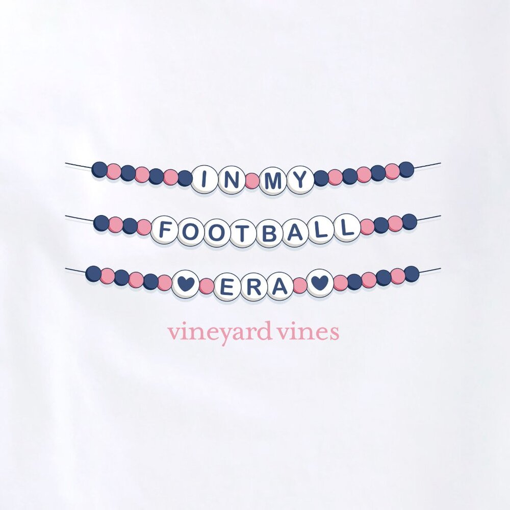 NWT  vineyard Vines Taylor Swift inspired adult long sleeve- In My Football Era